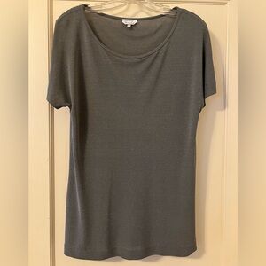 MaxMara Italy Rayon Blend Tee Size L